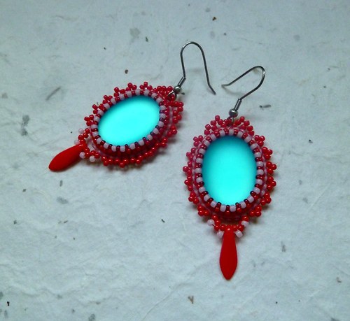 Pastellky Turquoise & Red — foto 1