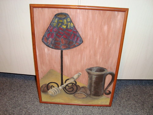 Lampa a zakutálené ořechy