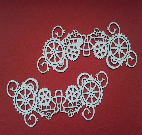 Steampunková bordura