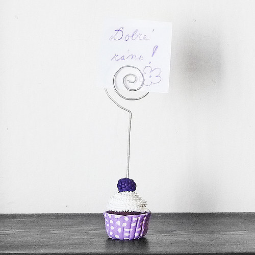 Cupcake- vzkazovníček — foto 1