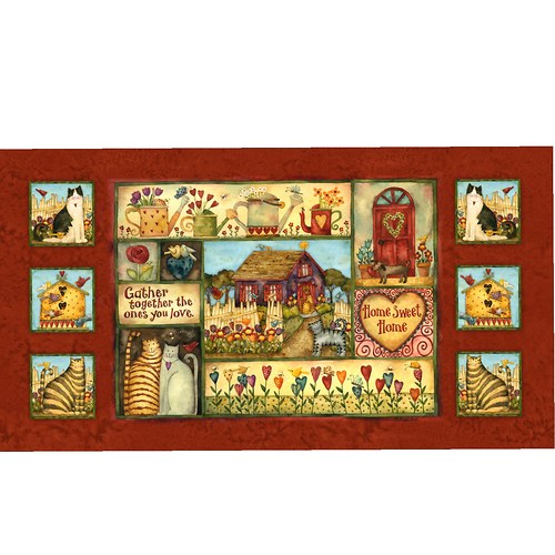 Látka Sladký domov panel — foto 1