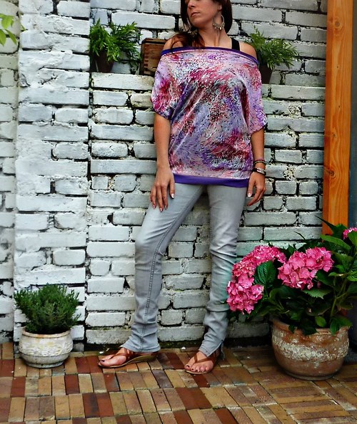 Tunika pink SLEVA Z 345,- — foto 1