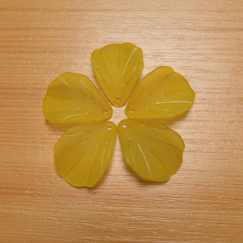 Akrylové listy- 26 x19 mm - 5 kusů