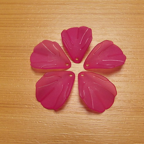 Akrylové listy- 26 x19 mm - 5 kusů