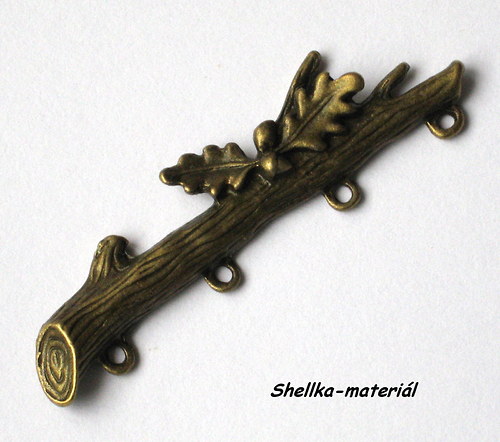 1364.Konektor větvička/ 57x16,5mm/ 1 kus