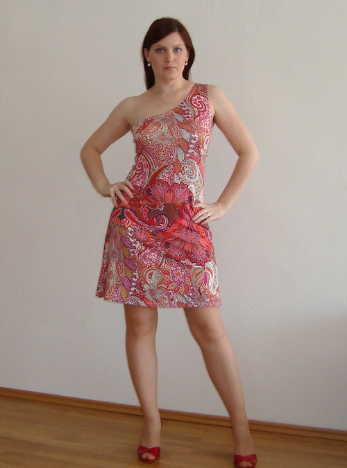 Letní šaty - kašmírový vzor VÝPRODEJ — foto 1