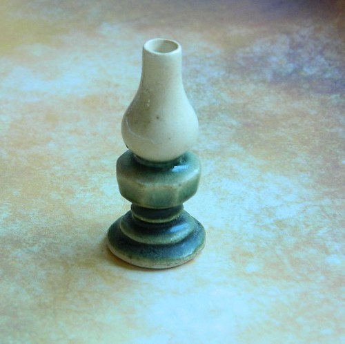 Miniatura - keramická lampa 5cm