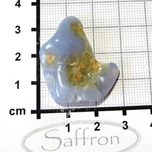 Modrý chalcedon - tromlovaný č.2 — foto 1