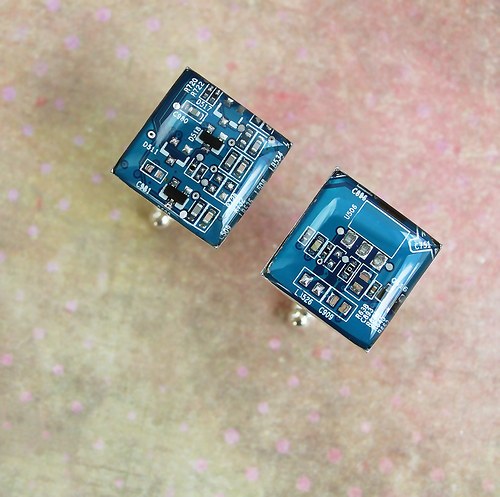 IT manžetové knoflíčky /blue/ — foto 1