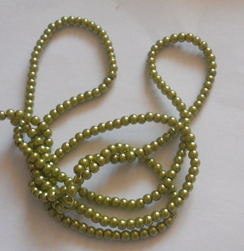 Voskové perličky 4 mm - 80ks — foto 1