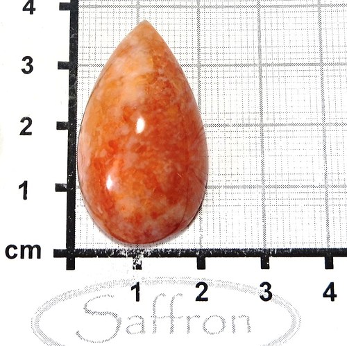 Přírodní Karneol Botswana - kabošon č.1 — foto 1