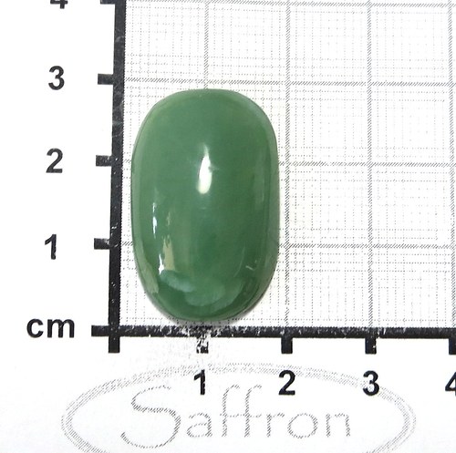 Světlý Nefrit Rusko, kabošon č.3 — foto 1