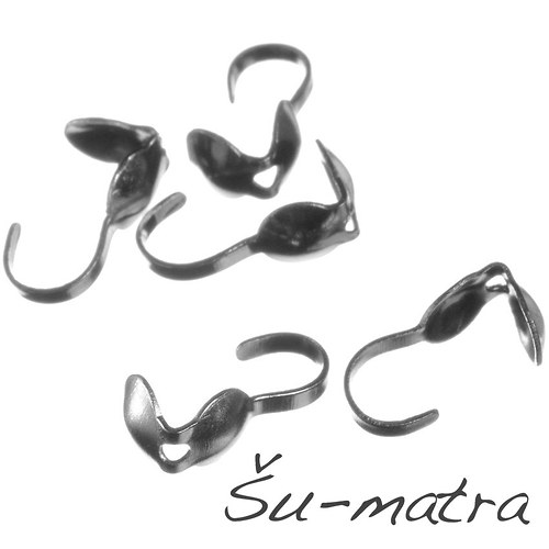 Kalota 4 mm, gunmetal (20 ks)