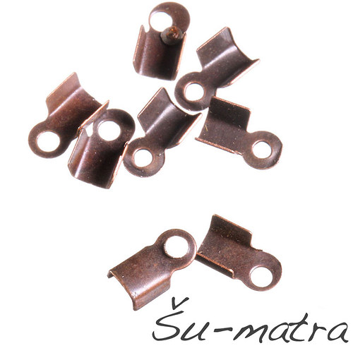 Koncovka plochá měděná, 2x6 mm — foto 1