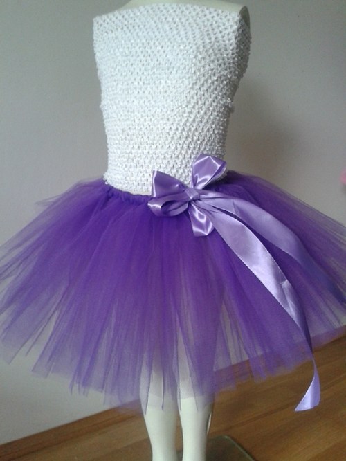 Sukýnka tutu - fialová — foto 1