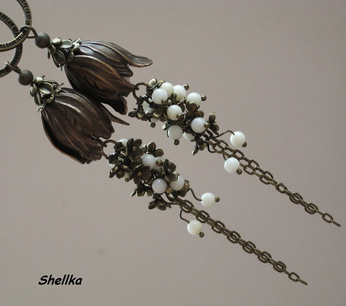 Náušnice,,FOREST FLOWERS,, — foto 1