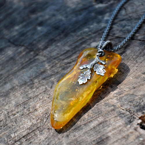 Fairy forest: Daragh - dubový amulet Ag 925/1000 — foto 1
