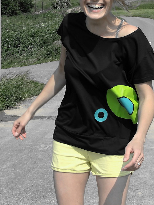 Tričko.ko.lečko - green&turquoise — foto 1