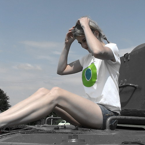 Tričko.ko.lečko - green&turquoise — foto 1
