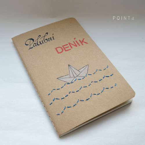 Palubní deník s loďkou — foto 1