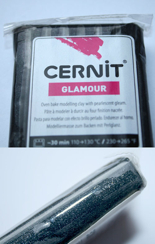 Cernit, Černá lesklá (100), 62 g — foto 1