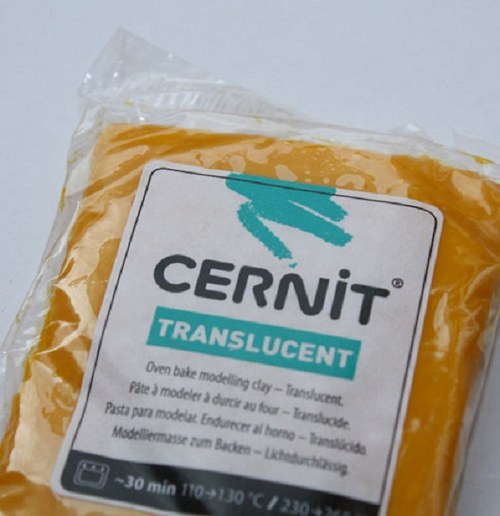 Cernit, Žlutá transpar. (721), 62 g — foto 1
