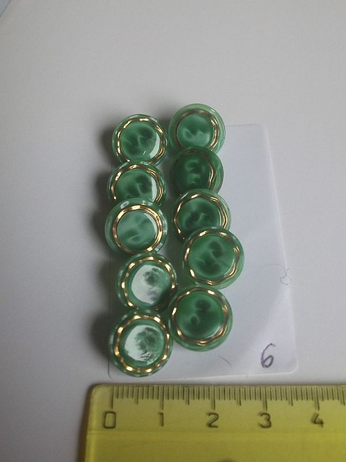 Knoflíčky č.6 10ks — foto 1