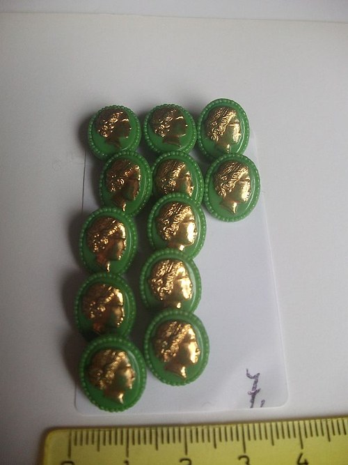 Knoflíčky č.7 10ks — foto 1