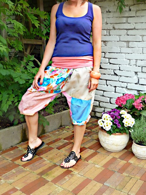 Harémky Aladinky pastel orange — foto 1