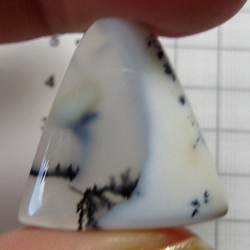 Dendritický opál De luxe, kabošon č.018 — foto 1