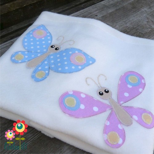 Deka pro miminko s motýli — foto 1