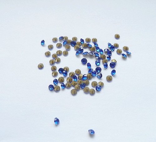 Šatony modrá 2,2mm 30 kusů