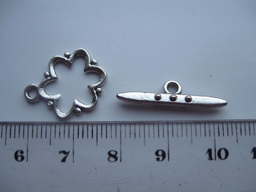 Americké zapínání květinka - 1 set