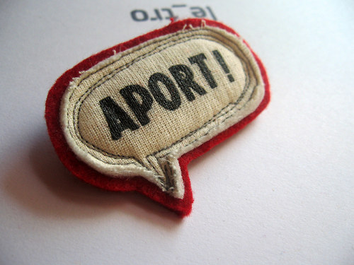 APORT! pejskařská brož — foto 1