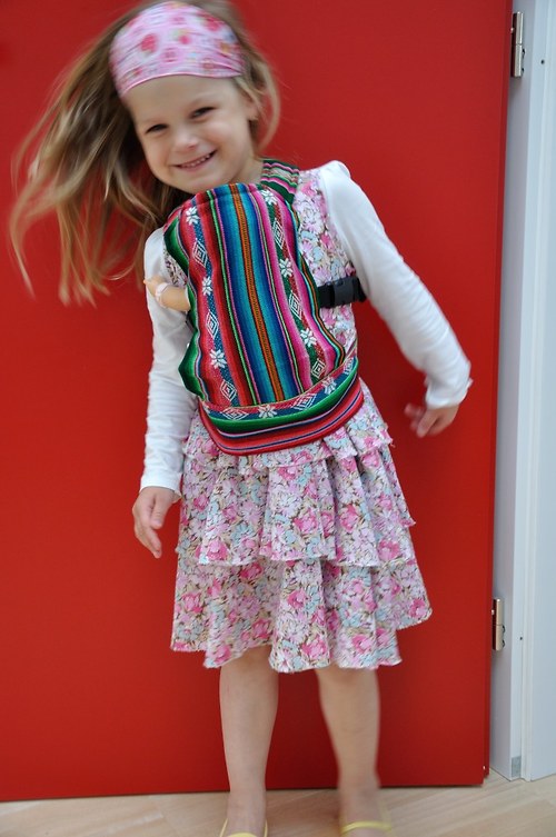 Nosítko pro panenky - peruánské — foto 1