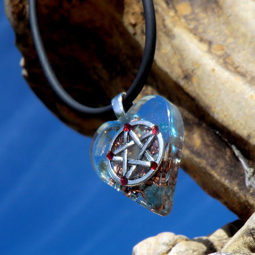 Orgonit *Pentagram* s granáty EX1 — foto 1