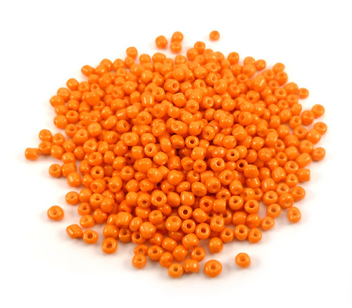 Rokajl 6/0 - 4mm oranžový, 20/50/100g