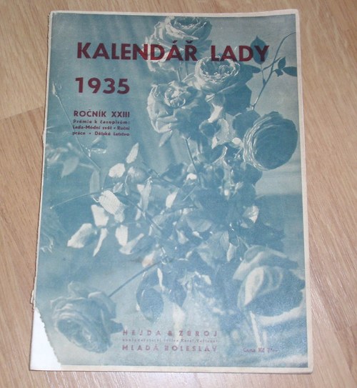 Kalendář Lady 1935 - PRO KOČKY — foto 1