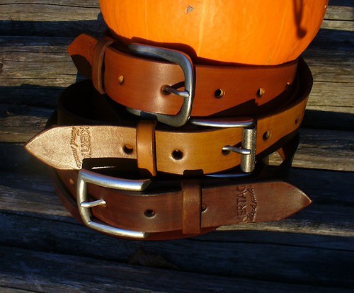 Handmade-KERTAG® kožený opasek — foto 1