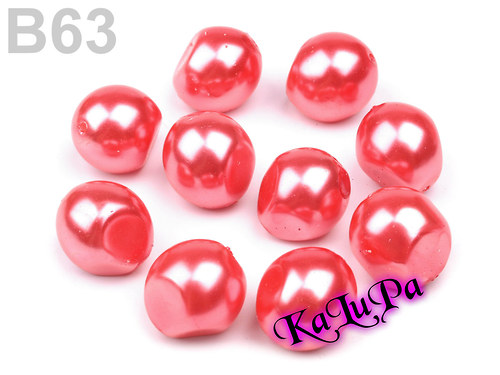 Voskované perly nuget 13x15mm *3 kusy