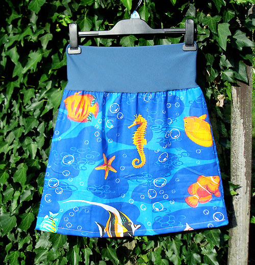 Blue ocean - letní sukně — foto 1