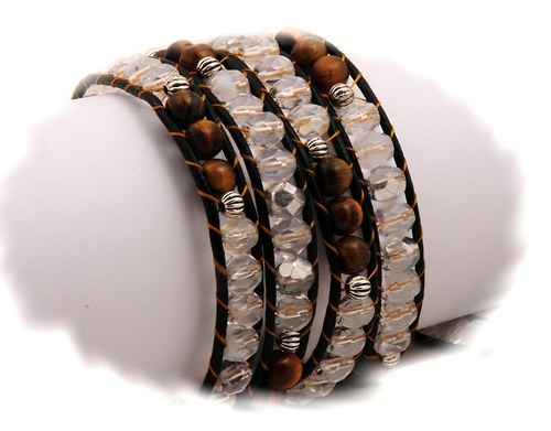 Wrap Bracelet S Tygřími Oky — foto 1