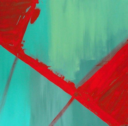Bez názvu, 100x100 cm