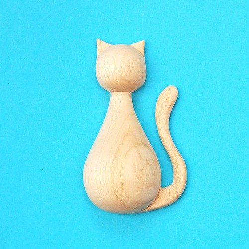 Kočička Catka - lipová brož — foto 1