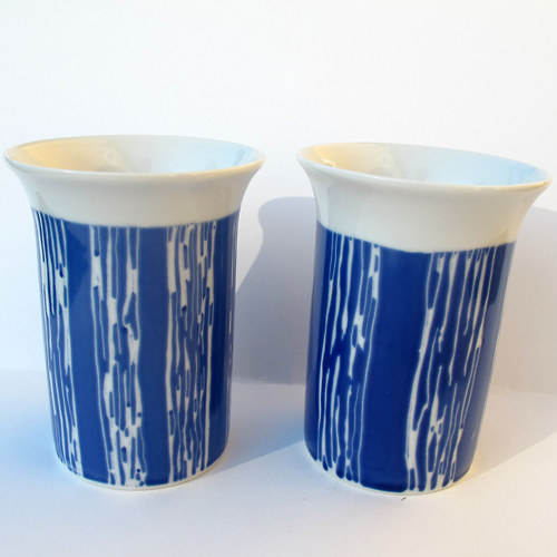 Porcelánový pohárek