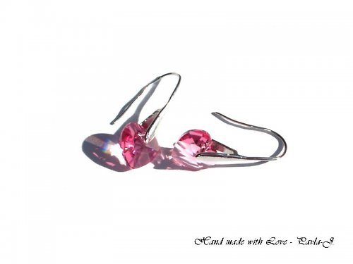 Swarovski - Srdíčka - Rose — foto 1