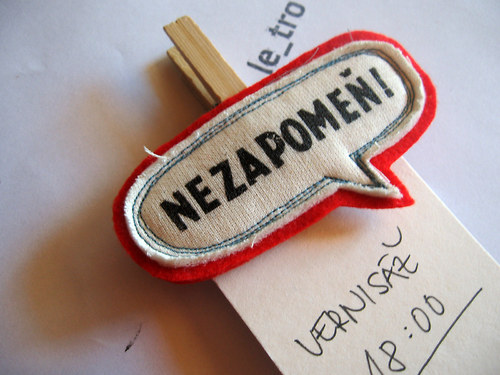 NEZAPOMEŇ! kolíček — foto 1