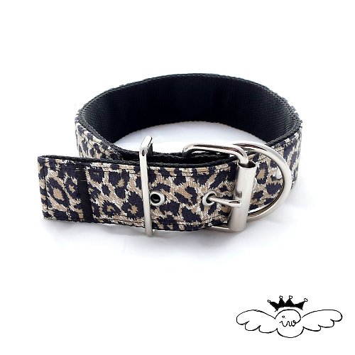 Leopardí robustní obojek — foto 1