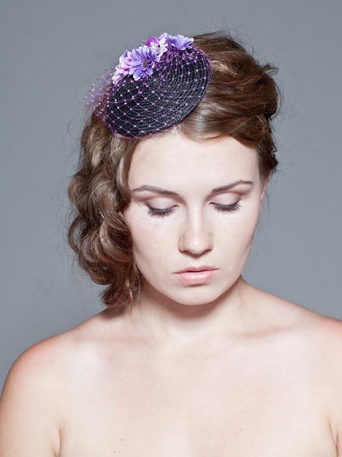 Černý klobouček "Fairy" — foto 1