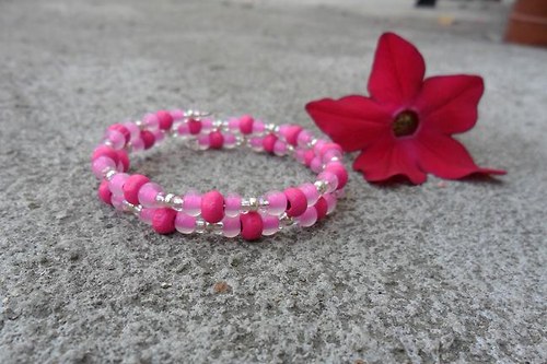 Dětský náramek - Pink — foto 1